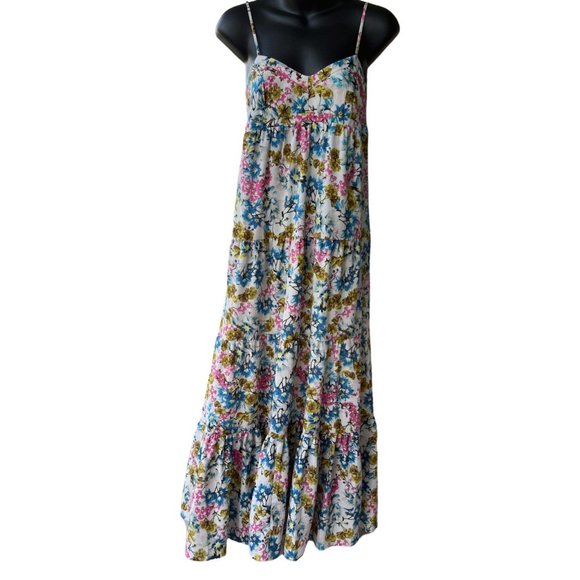 🌸4/$30🌸 Floral Print Ruffle Hem Cami Dress - Picture 2 of 15